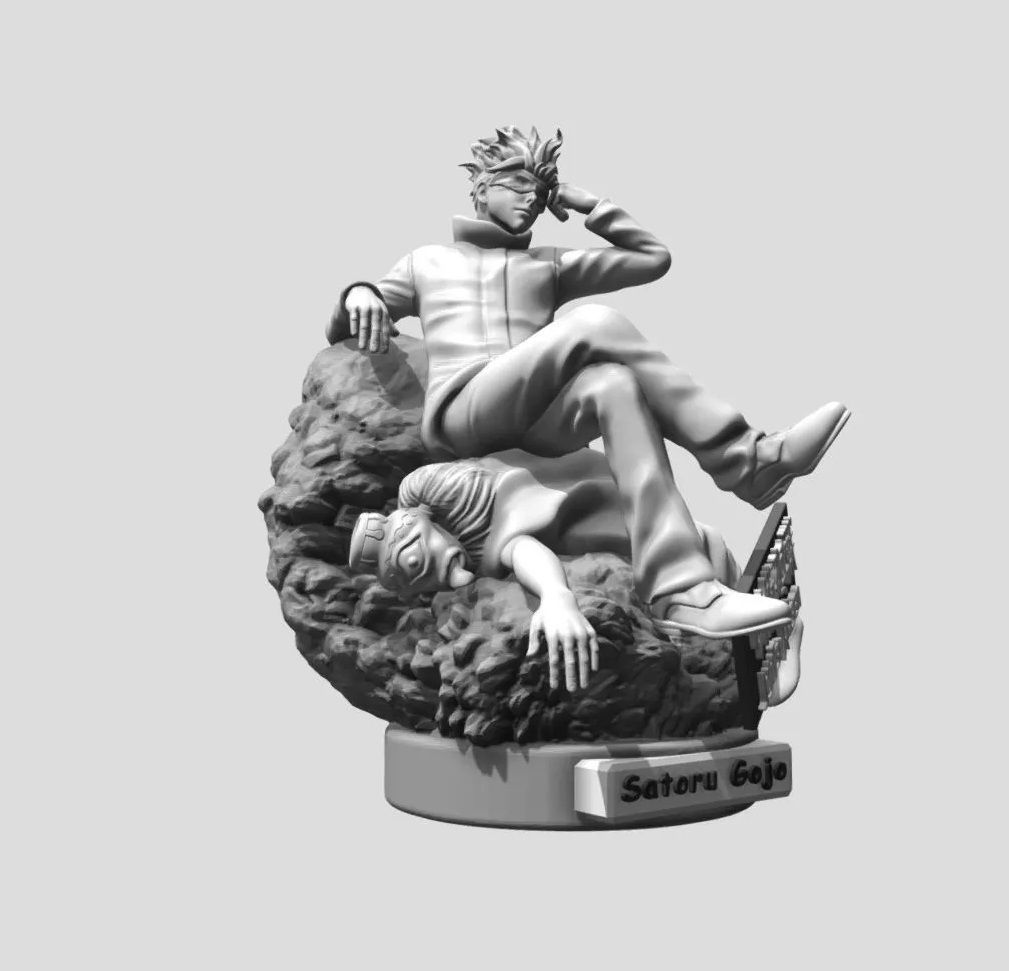 Satoru Gojo figurine Jujutsu Kaisen 3D print model_3