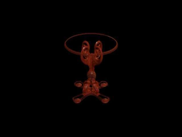 SIDE COFFEE TABLE 3D model_2