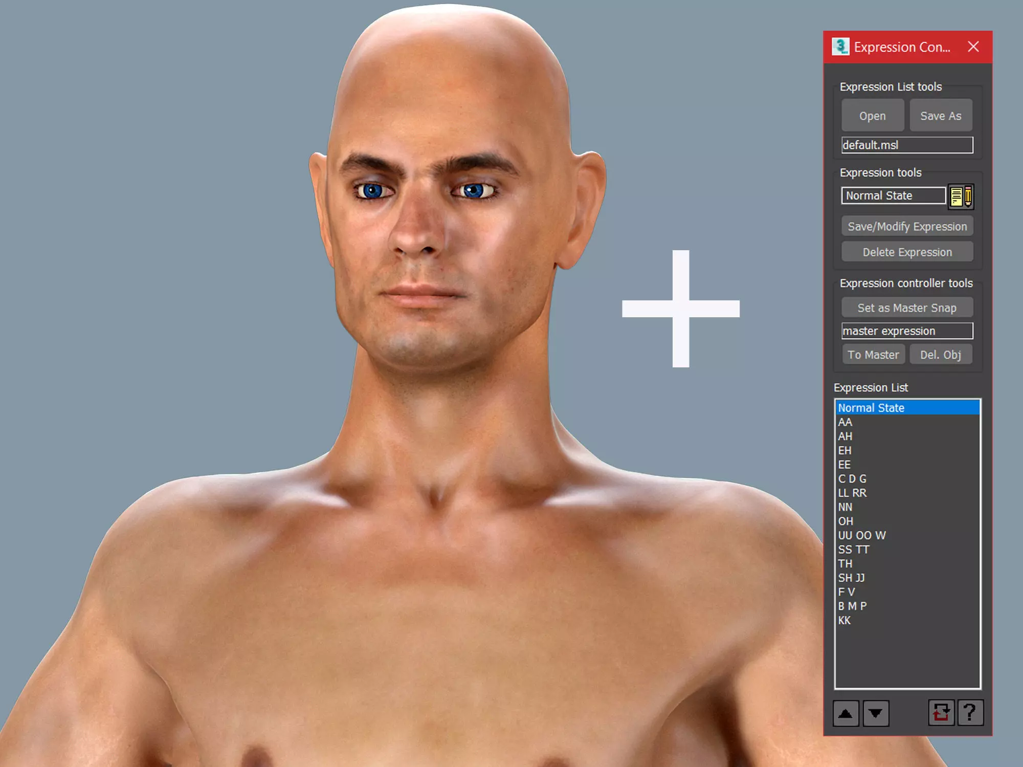 Human Model Generic Thin Male Low-poly 3D model_0