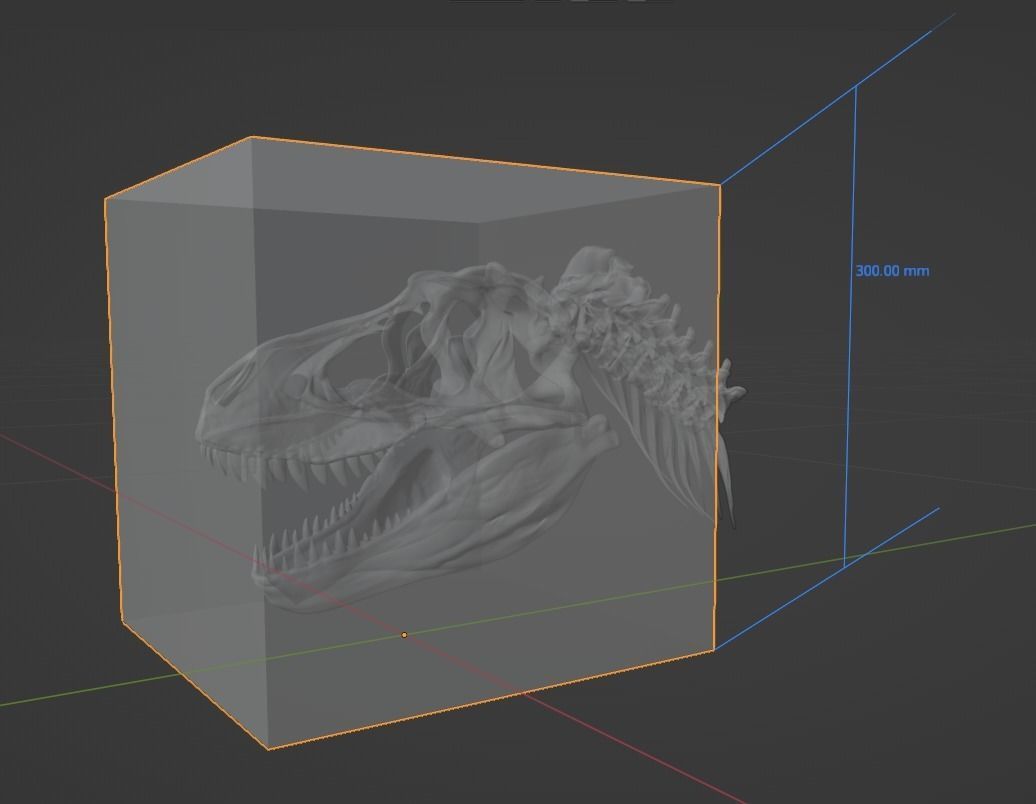 T-REX printable ready 3D print model_5