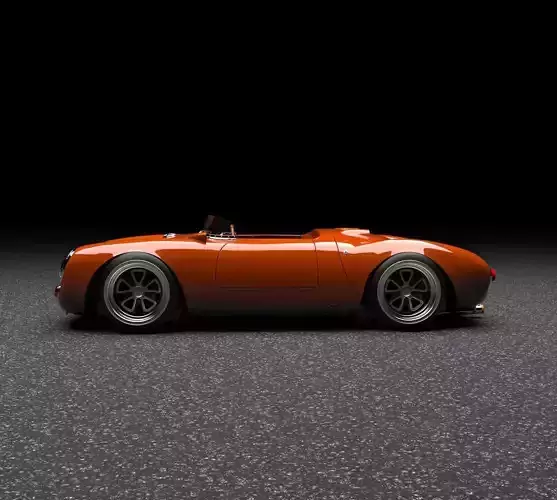 PORSCHE 550 SPYDER 1965   3D model