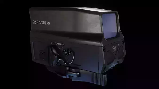 Vortex Razor UH-1 Low-poly 3D model