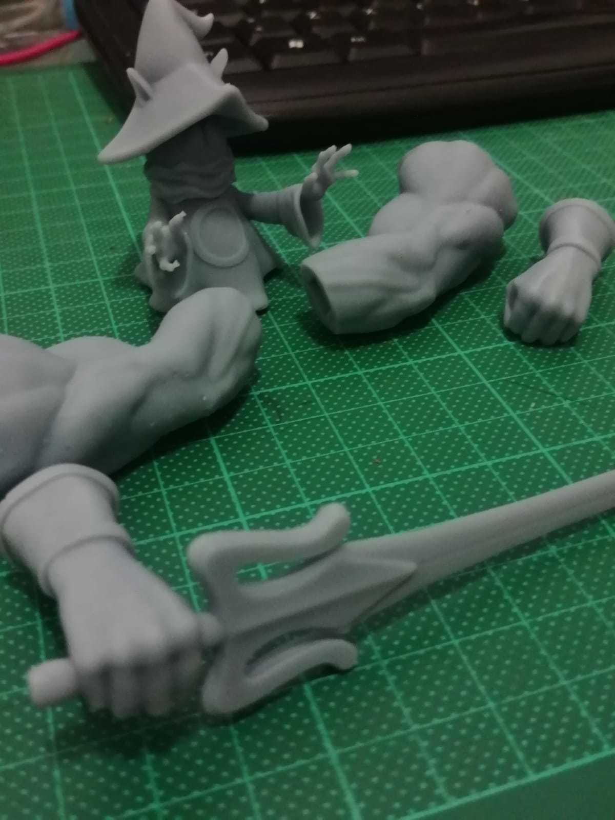 HE - MAN and ORKO BUST MASTER OF UNIVERSE 3D print model fan art 3D print model_11