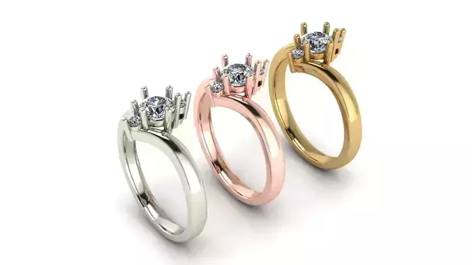 Special designed women solitaire ring