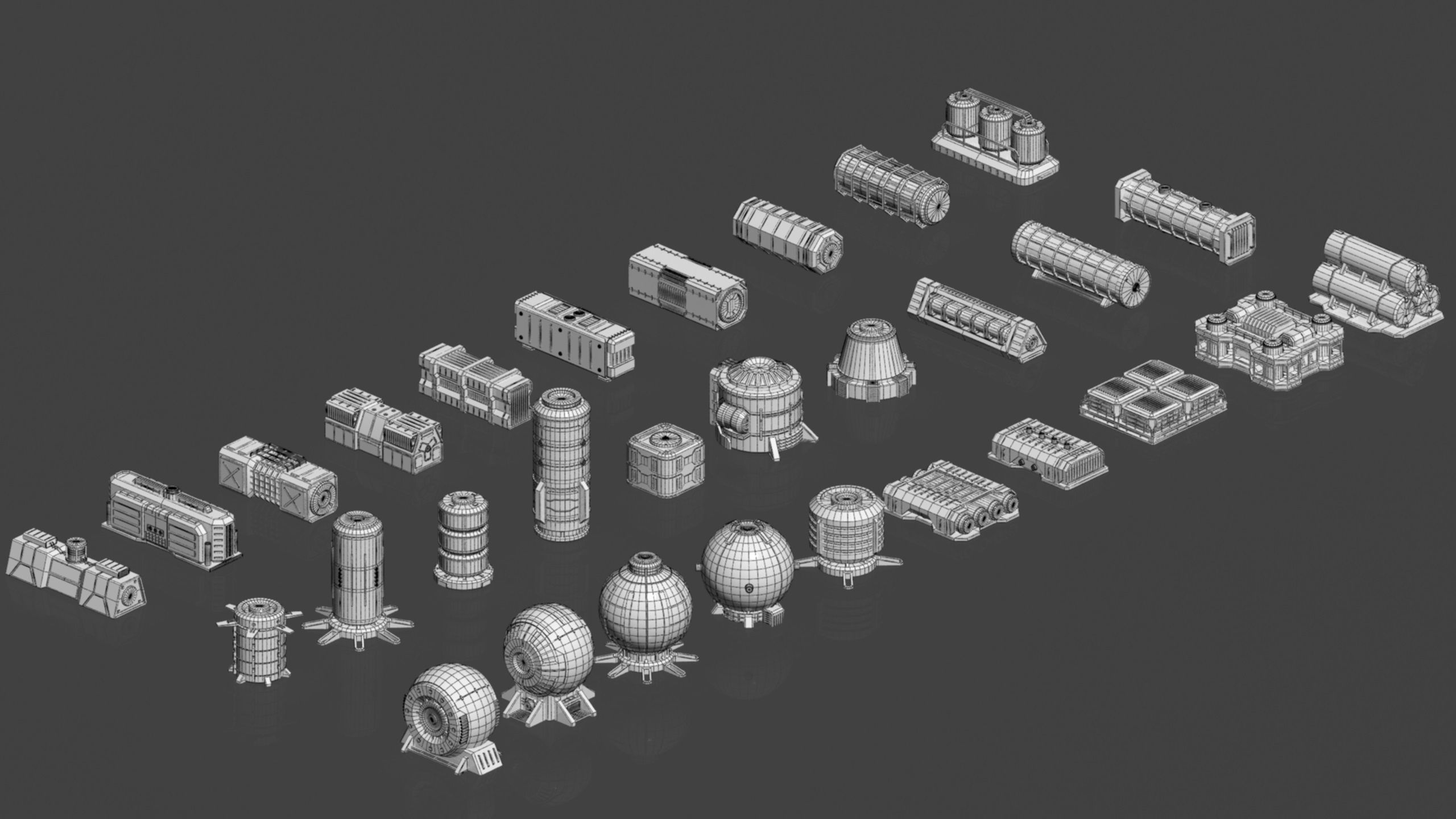 scifi props2 3D model_16