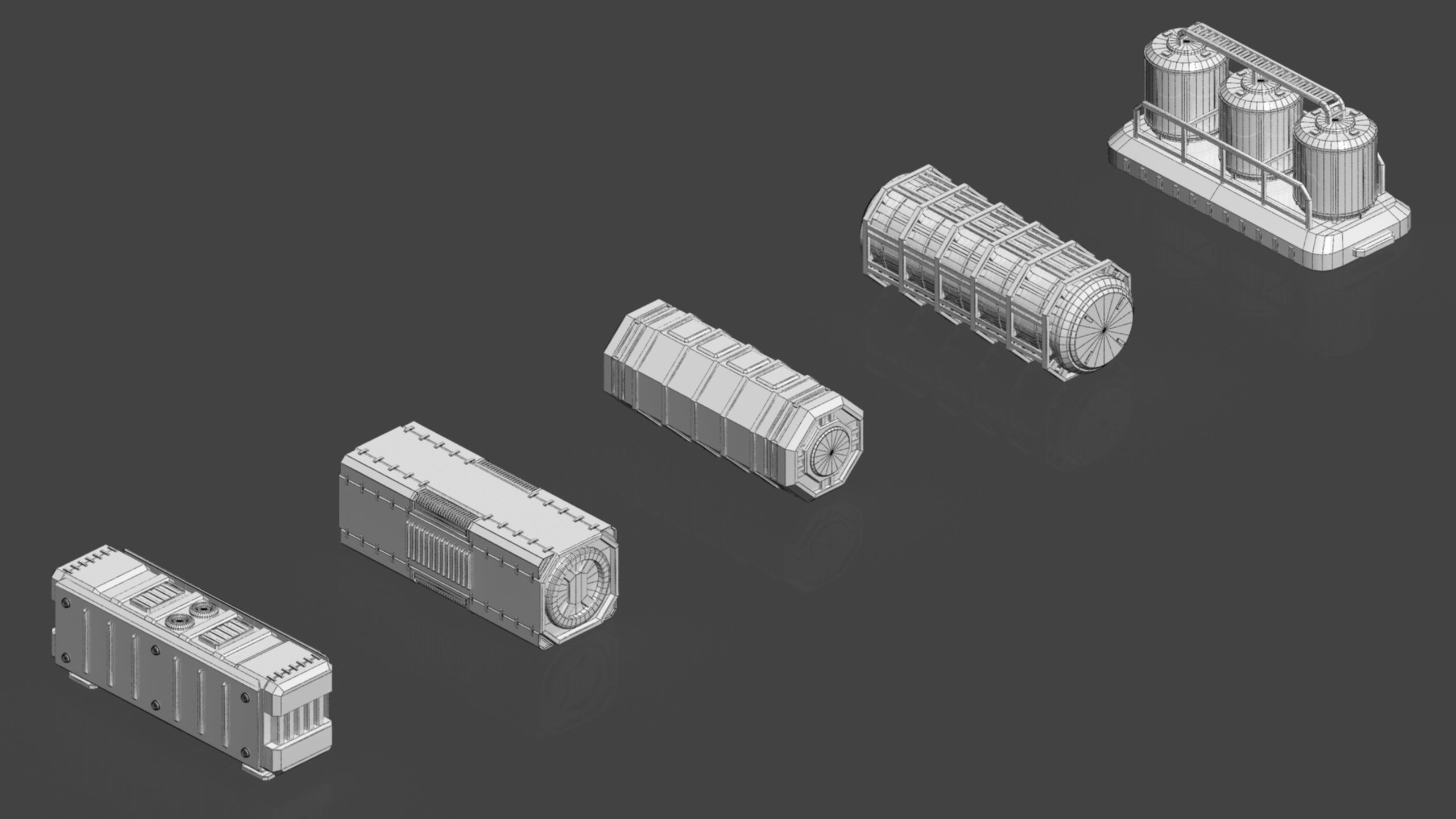 scifi props2 3D model_24