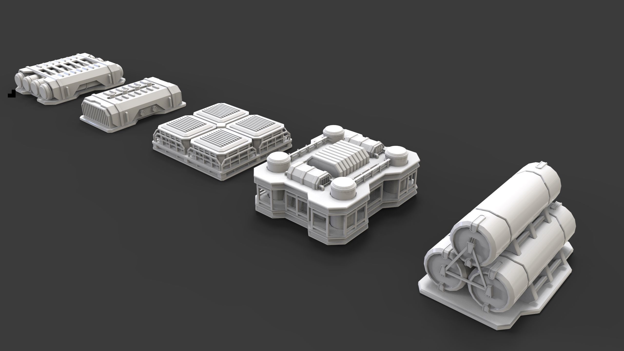 scifi props2 3D model_7