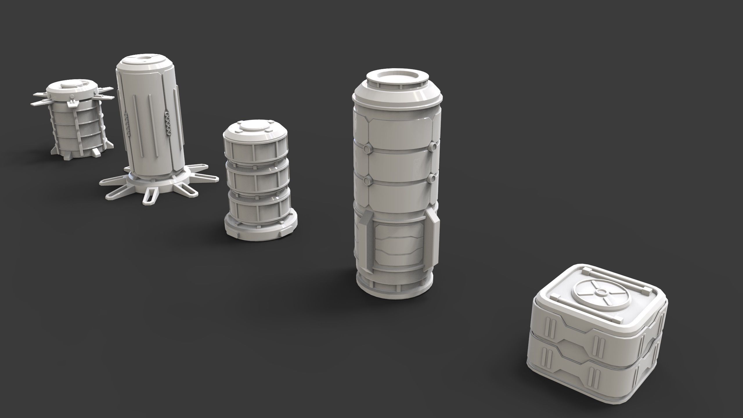 scifi props2 3D model_9
