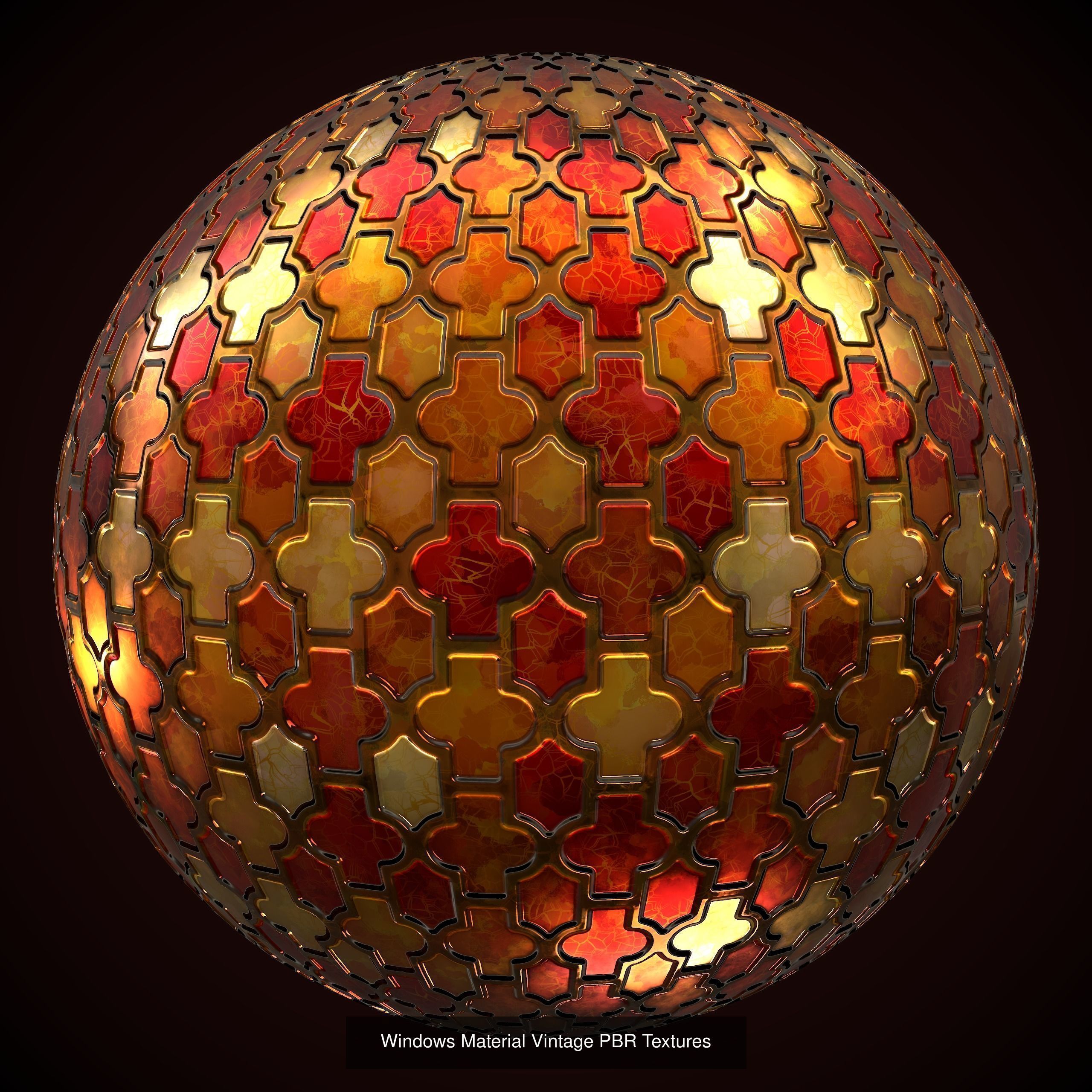 Windows Material Vintage PBR Textures Texture_6