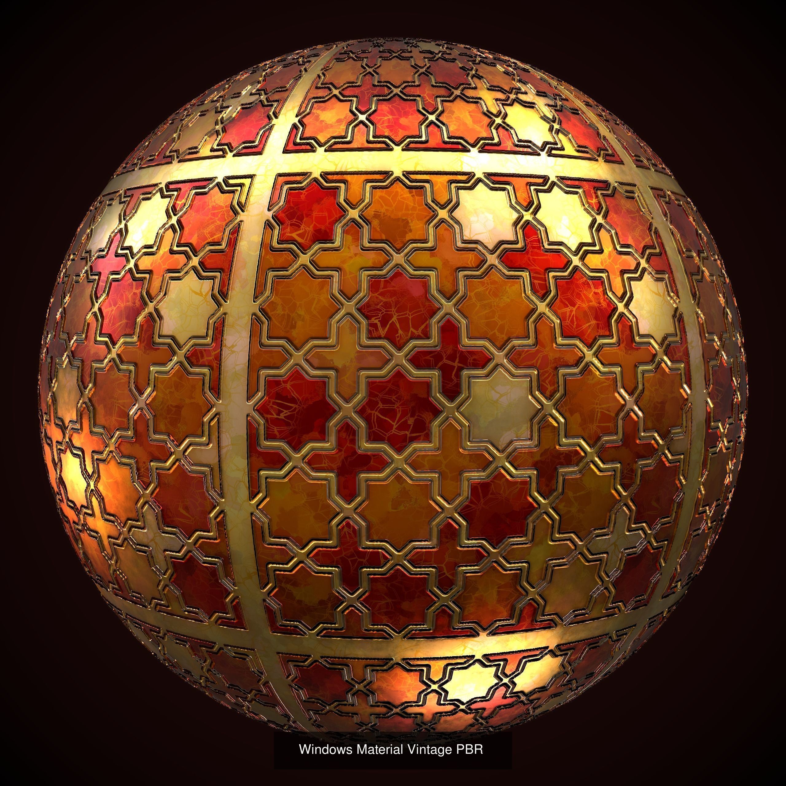 Windows Material Vintage PBR Textures Texture_5
