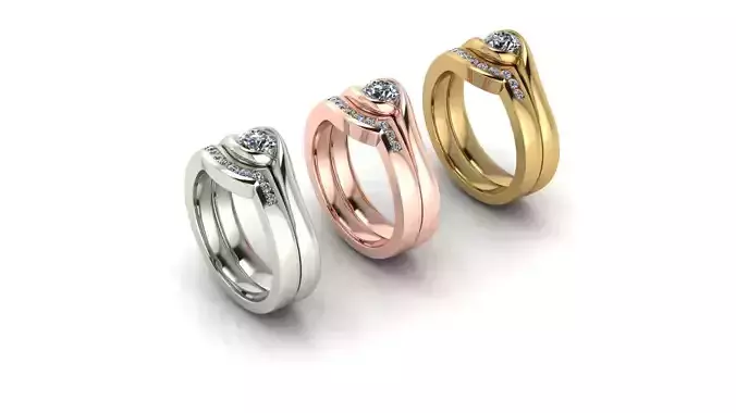 Special designed women solitaire ring