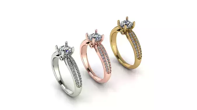 Special designed women solitaire ring