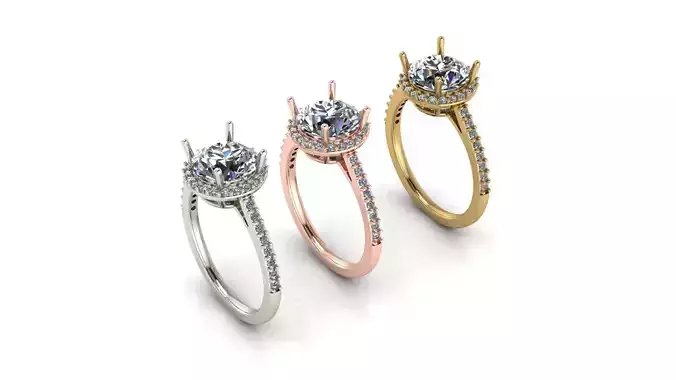 Special designed women solitaire ring