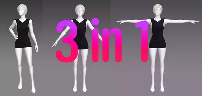 Woman Clothing 3 in 1 set33