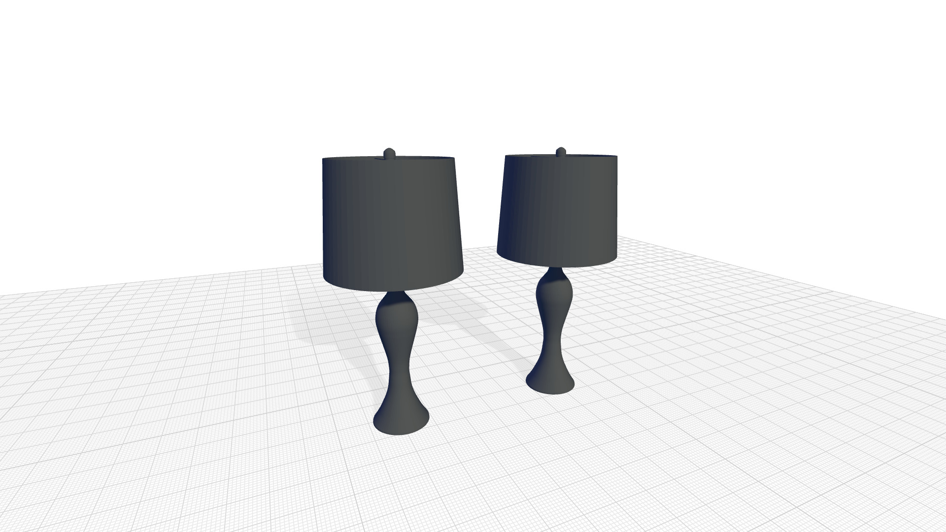 Tosha Table Light Lamp  3D model_3