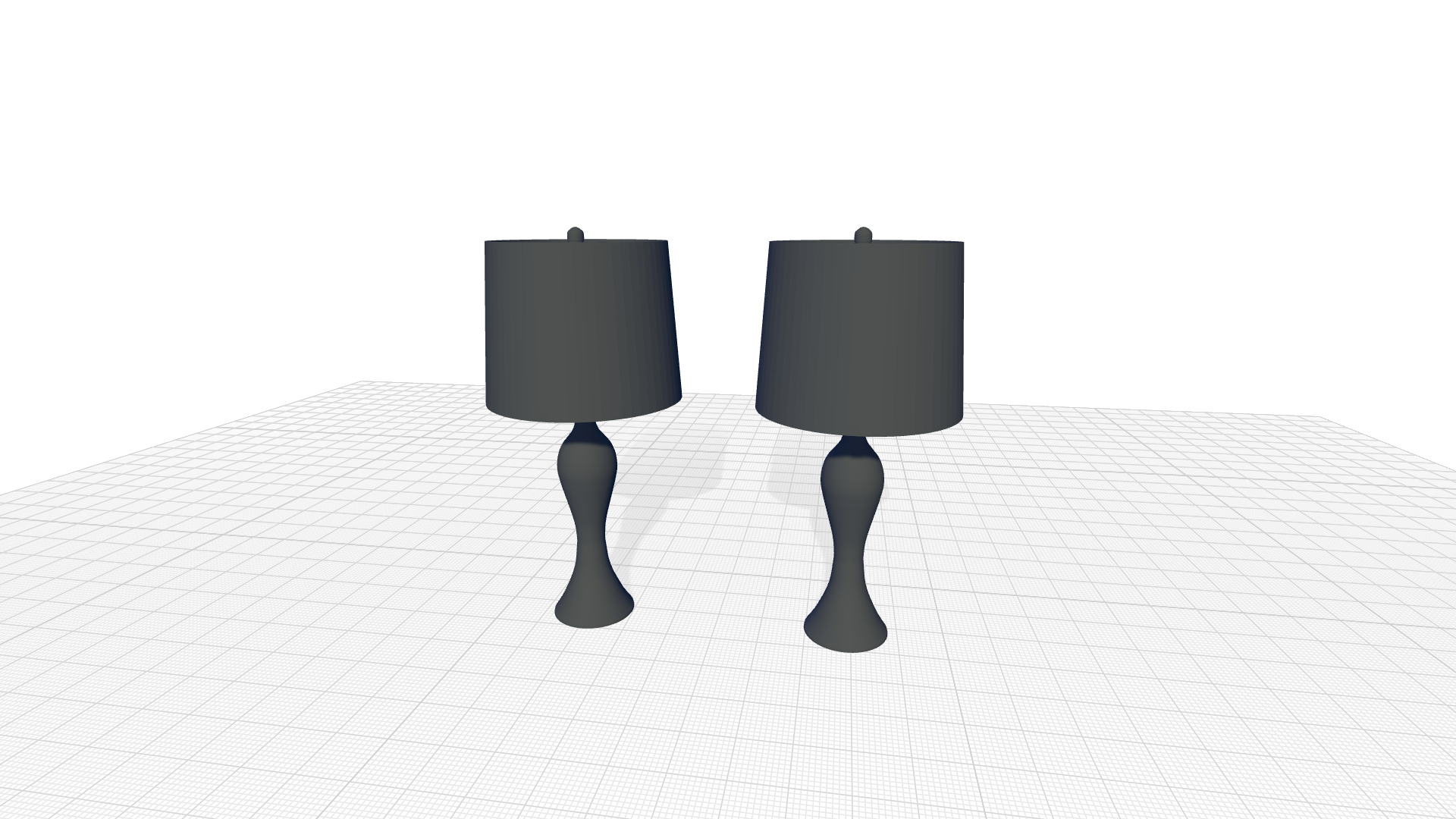Tosha Table Light Lamp  3D model_2