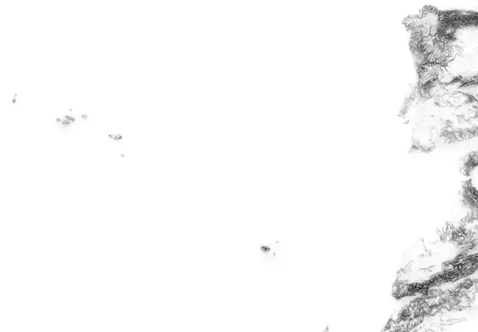 Portugal High resolution 37k occlusion map