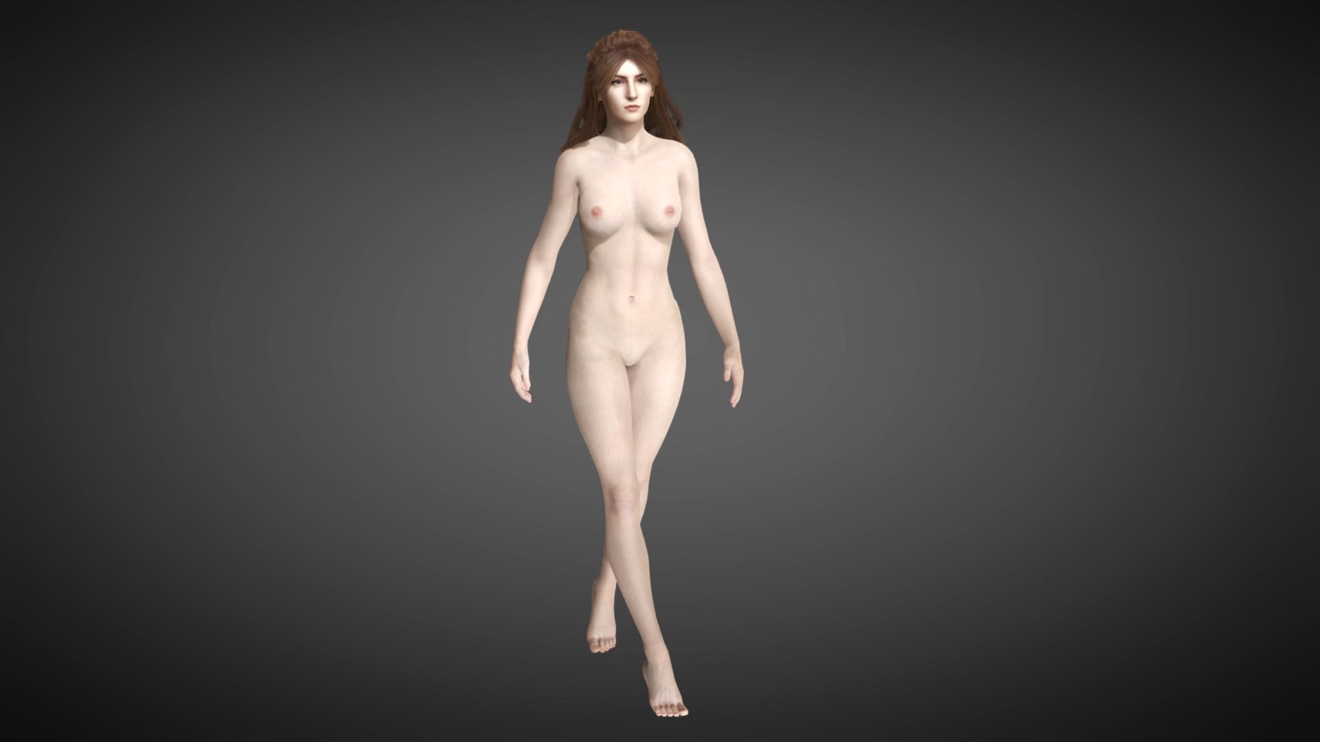 AAA Realistic Female Character Pack 3 3D Model Collection_14
