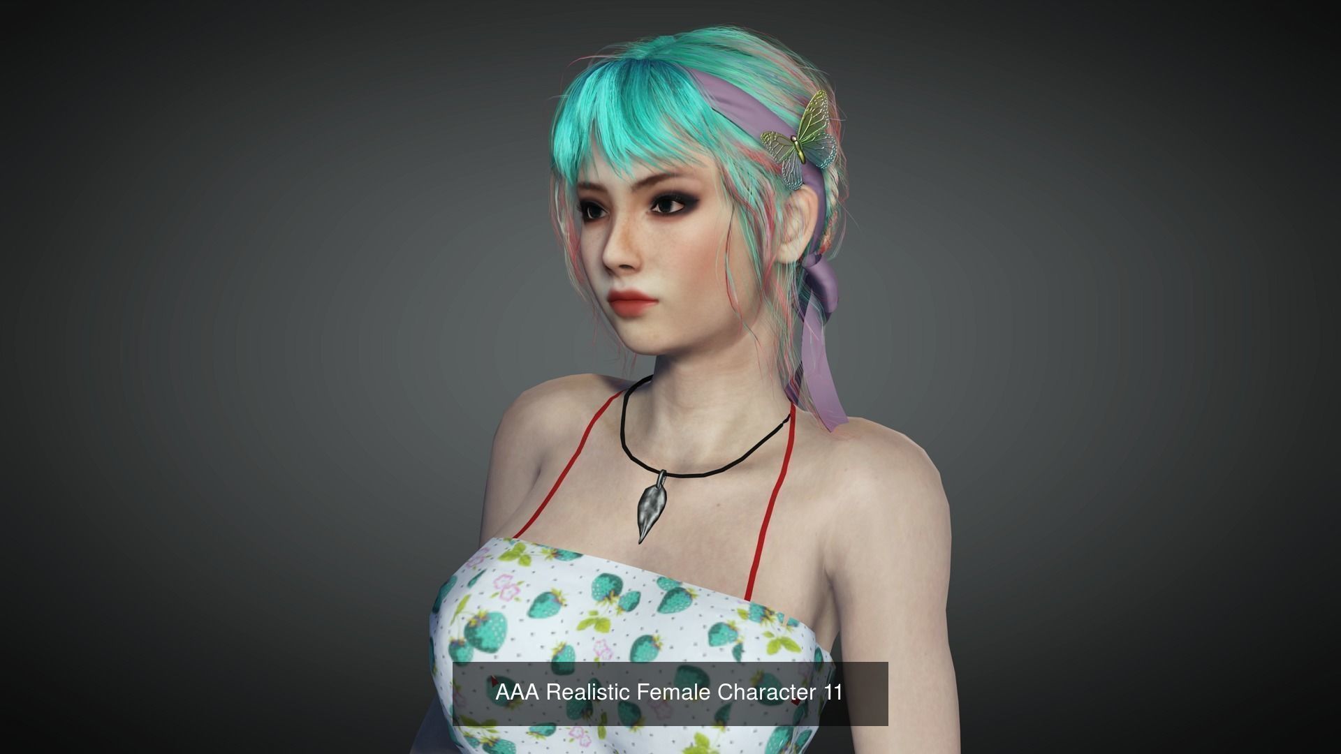 AAA Realistic Female Character Pack 3 3D Model Collection_1