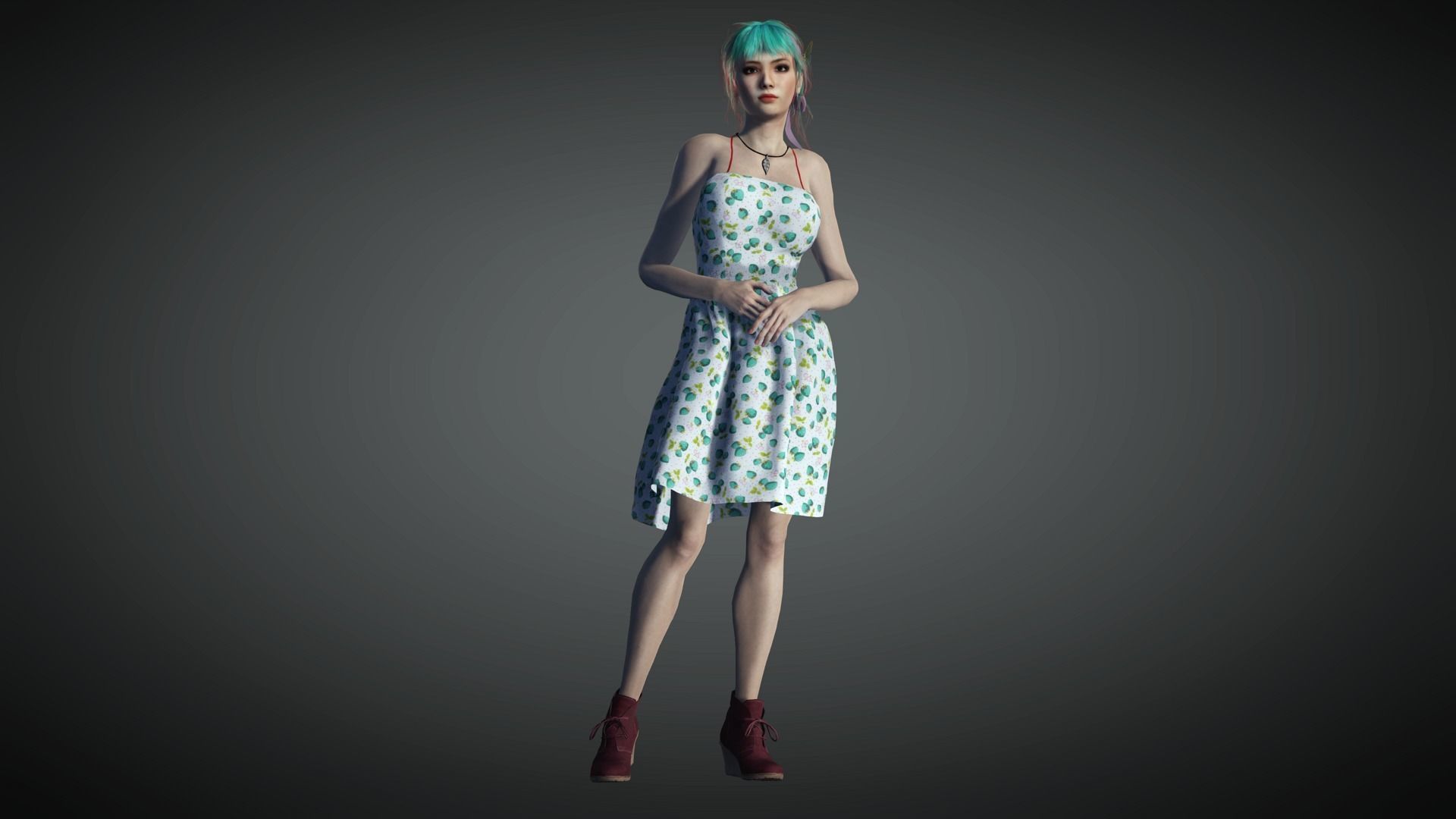 AAA Realistic Female Character Pack 3 3D Model Collection_5