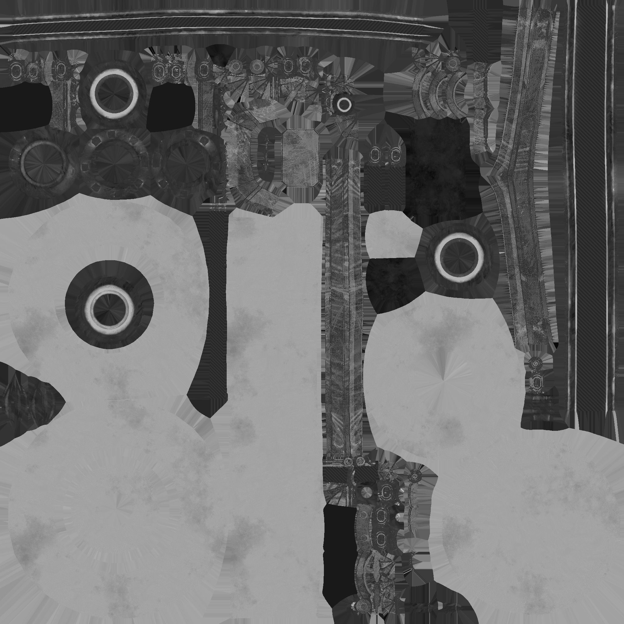 Steampunk Hat 01 Bronze Cooper - SciFi Character Design Low-poly 3D model_15