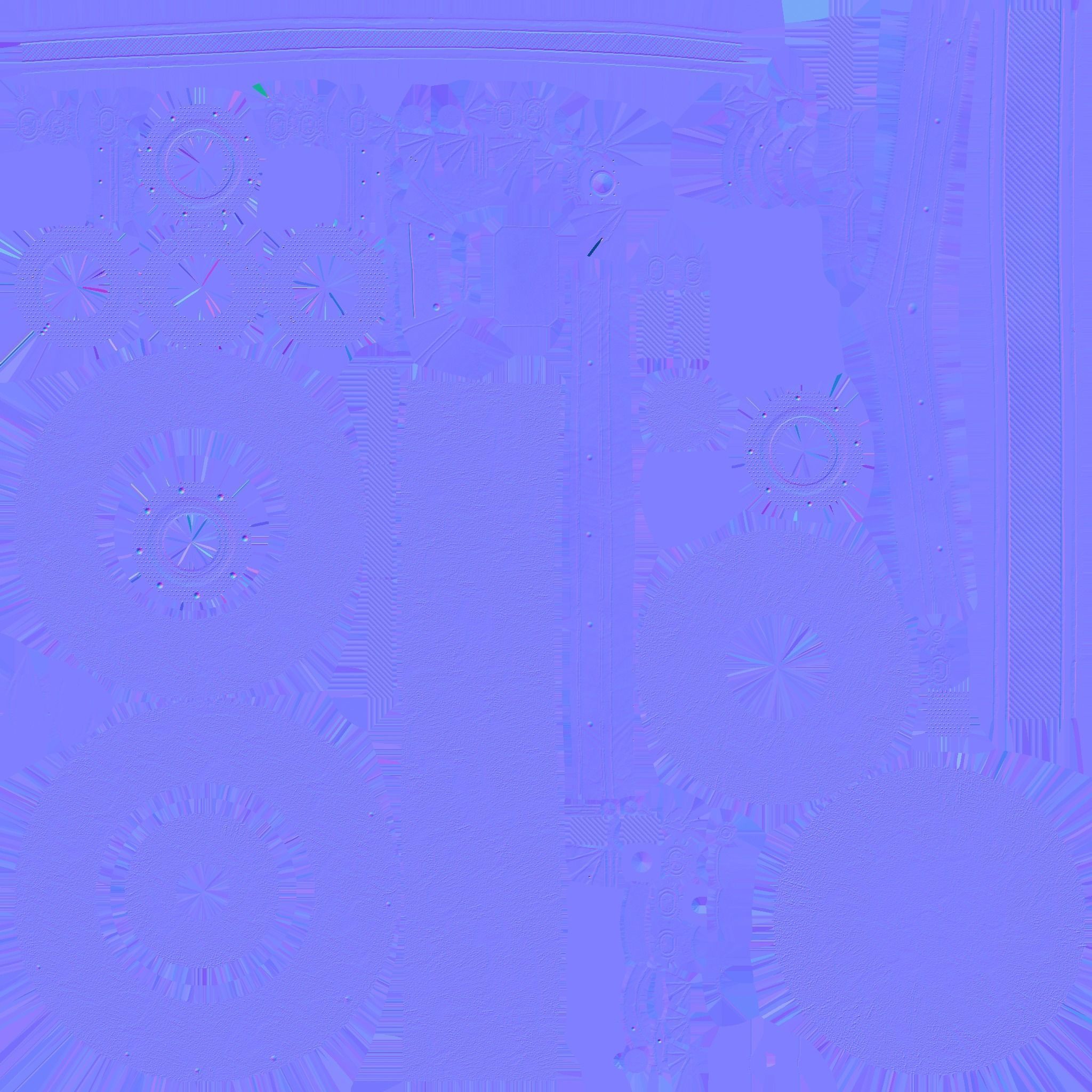 Steampunk Hat 01 Bronze Cooper - SciFi Character Design Low-poly 3D model_21