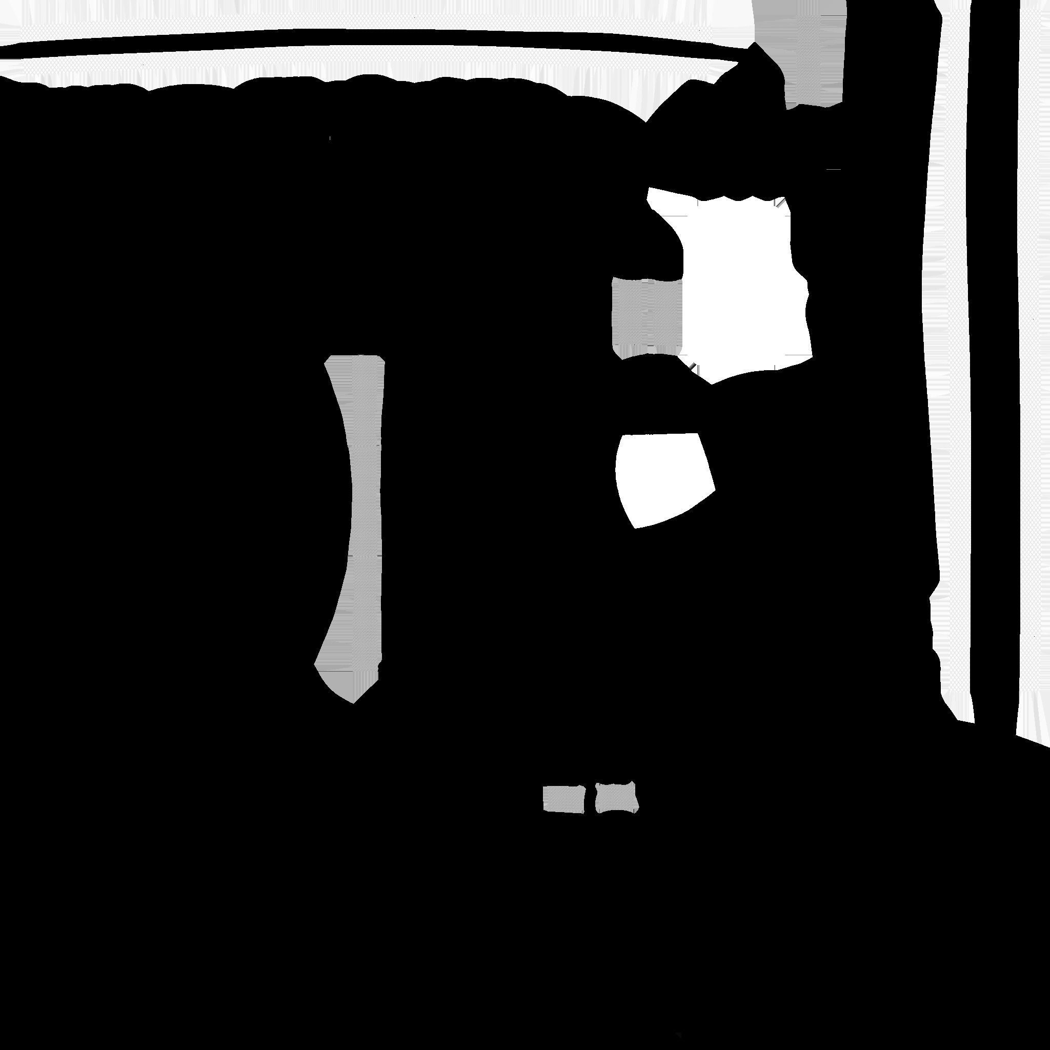 Steampunk Hat 02 White Gold - SciFi Character Design Low-poly 3D model_17