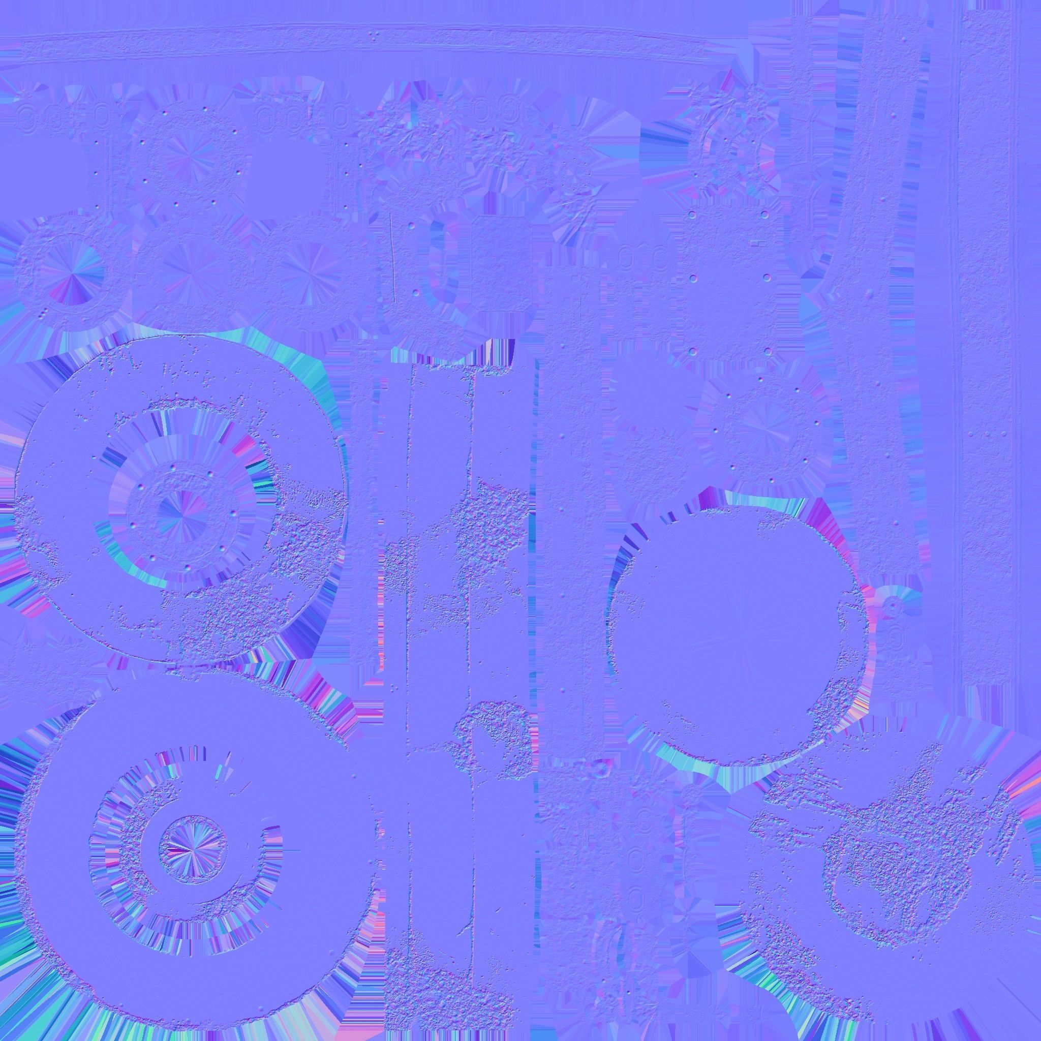 Steampunk Hat 04 Destroyed Rust - SciFi Character Design Low-poly 3D model_20