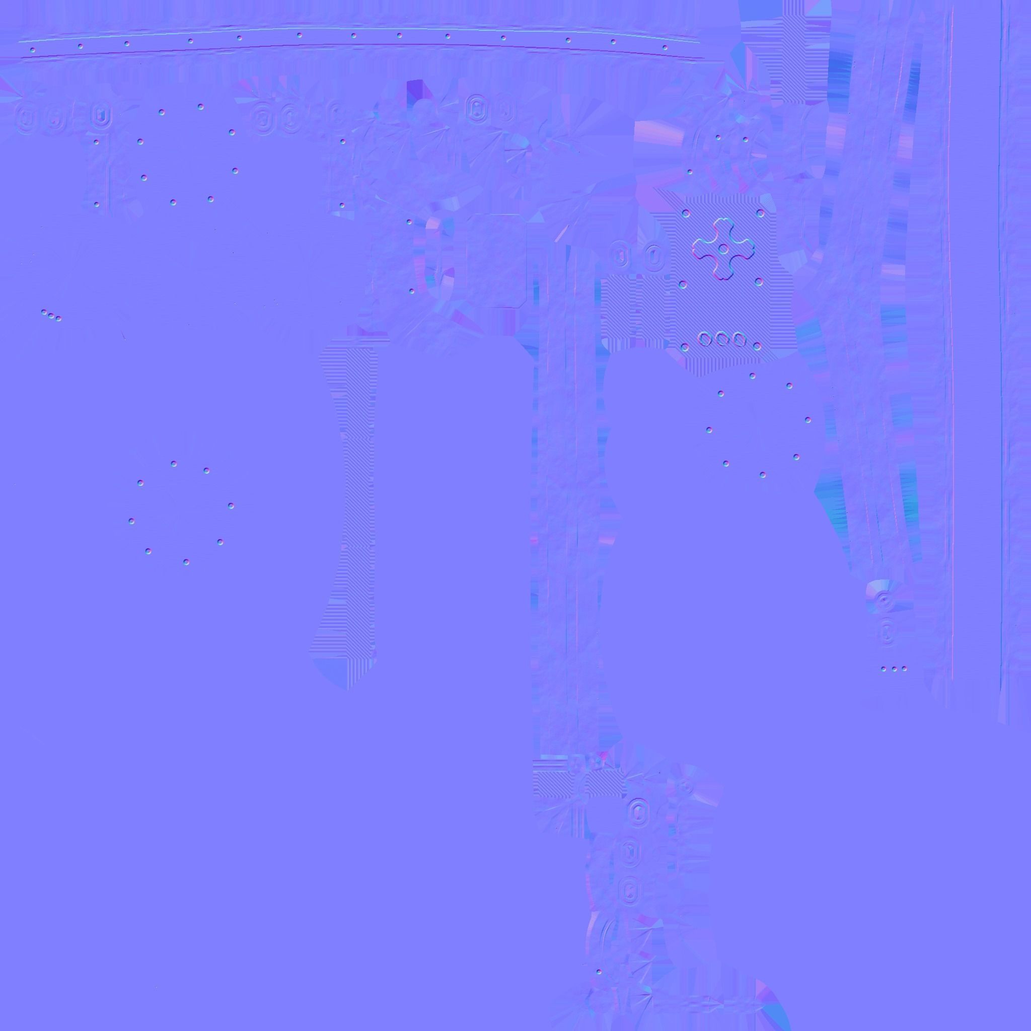 Steampunk Hat 06 Wood - SciFi Character Design Low-poly 3D model_19