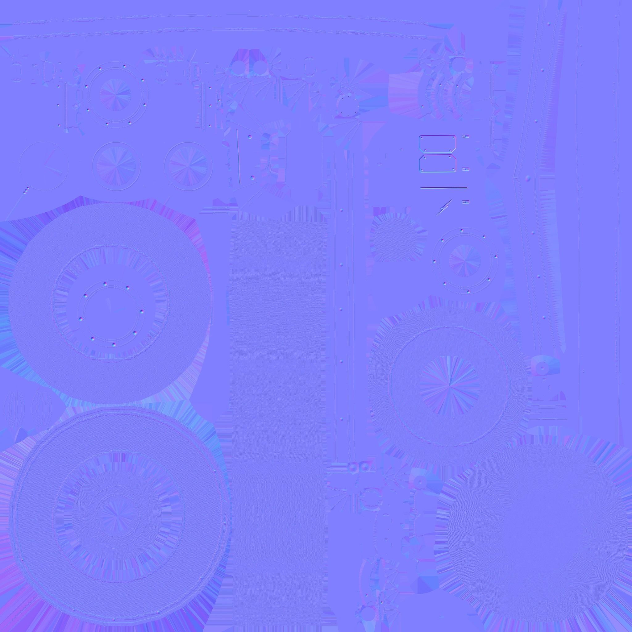 Steampunk Hat 08 Gray Steel - SciFi Character Design Low-poly 3D model_20