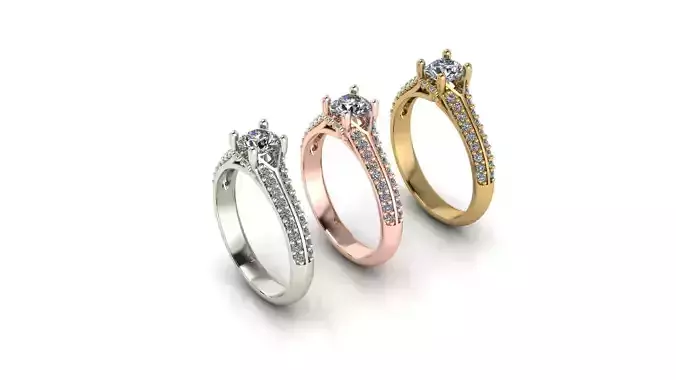 Special designed women solitaire ring