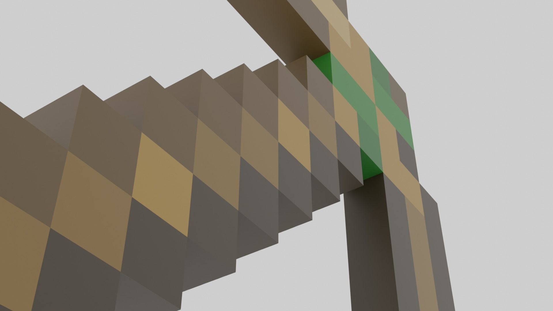 Minecraft Wooden Tools Must Read Description Low-poly 3D model_63