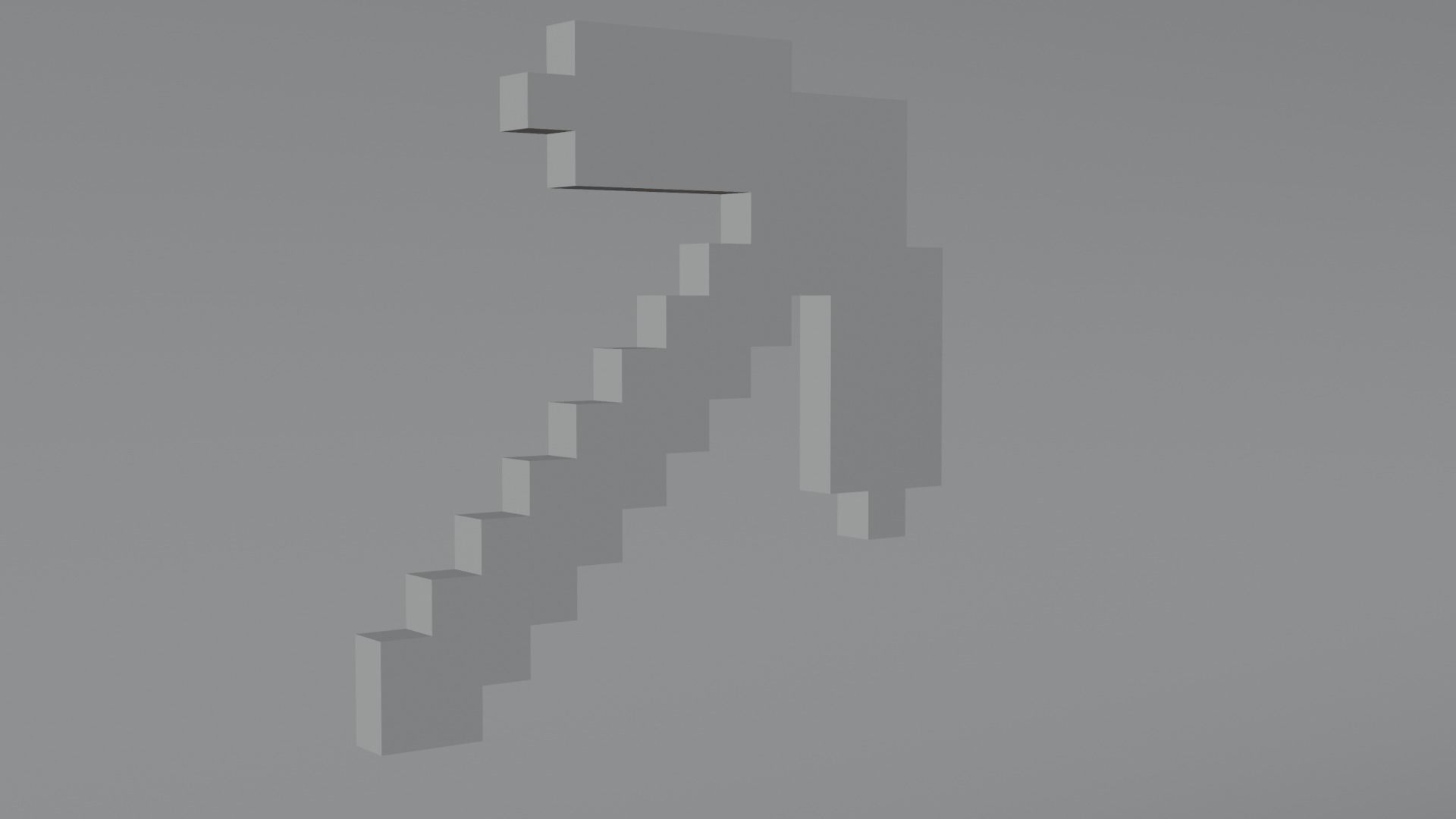 Minecraft Wooden Tools Must Read Description Low-poly 3D model_58