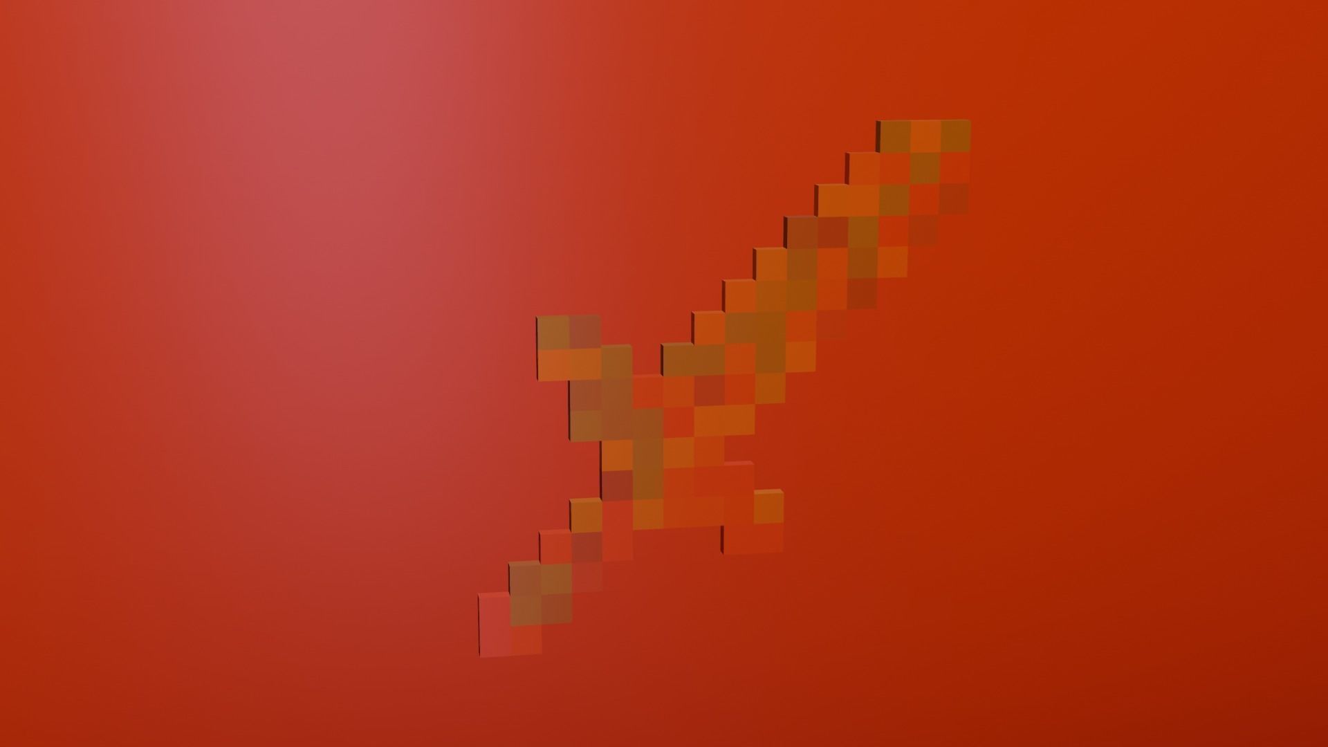 Minecraft Wooden Tools Must Read Description Low-poly 3D model_42