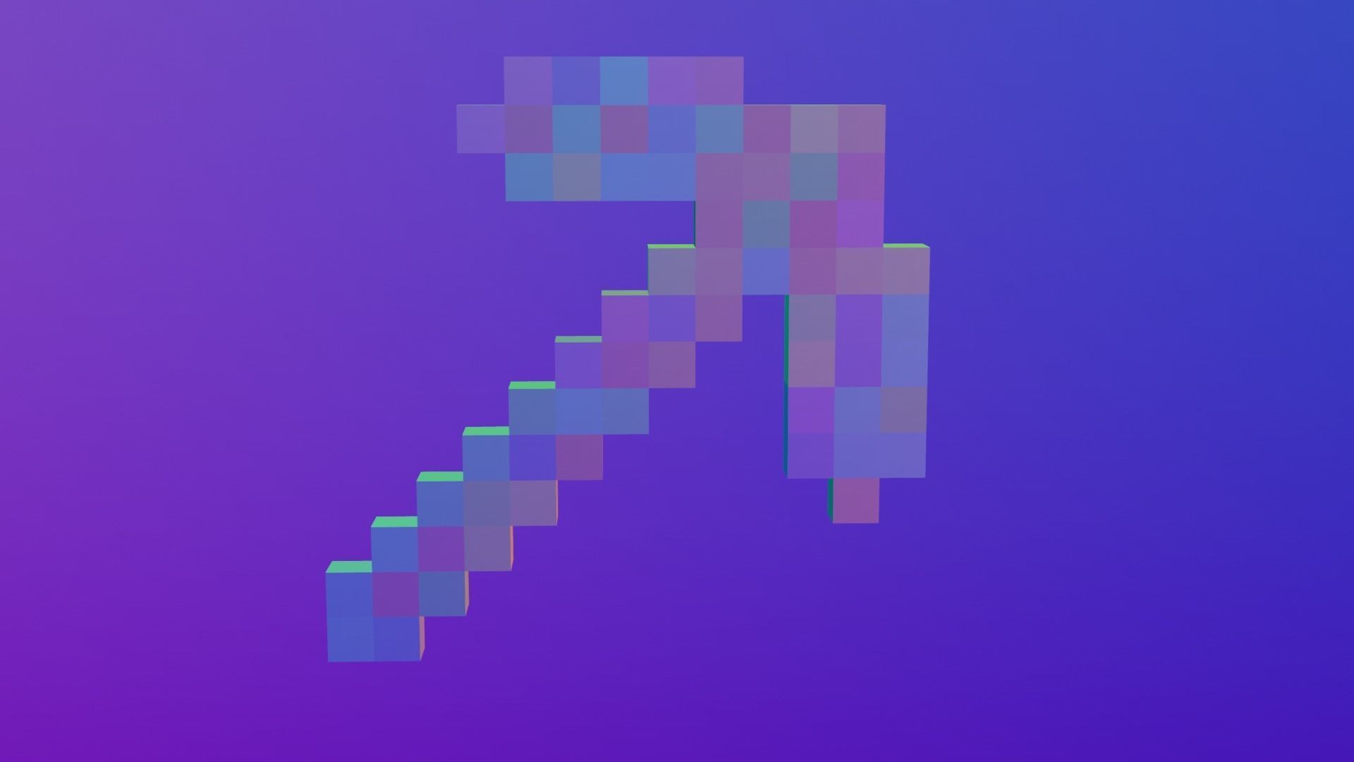 Minecraft Wooden Tools Must Read Description Low-poly 3D model_66