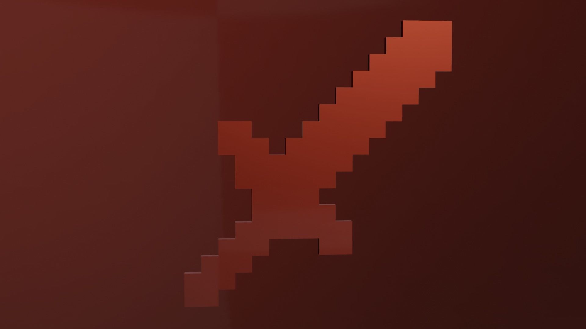 Minecraft Wooden Tools Must Read Description Low-poly 3D model_39