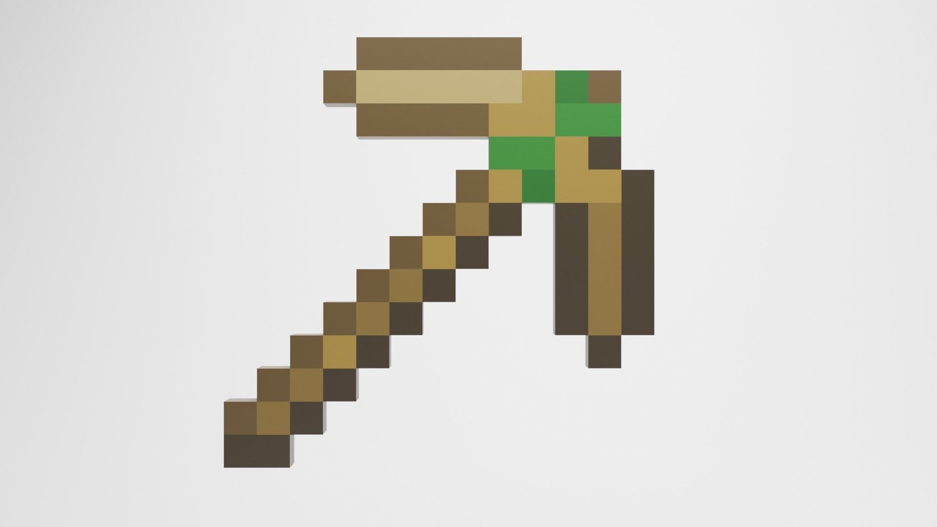 Minecraft Wooden Tools Must Read Description Low-poly 3D model_55