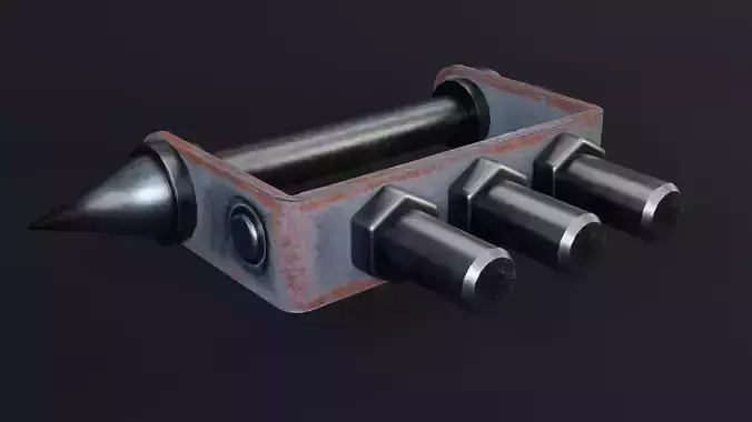 Punch - Game Ready - Low Poly PBR 3D Model Low-poly 3D model