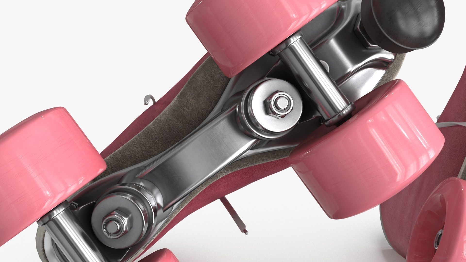 Roller Skates 3D model Low-poly 3D model_7