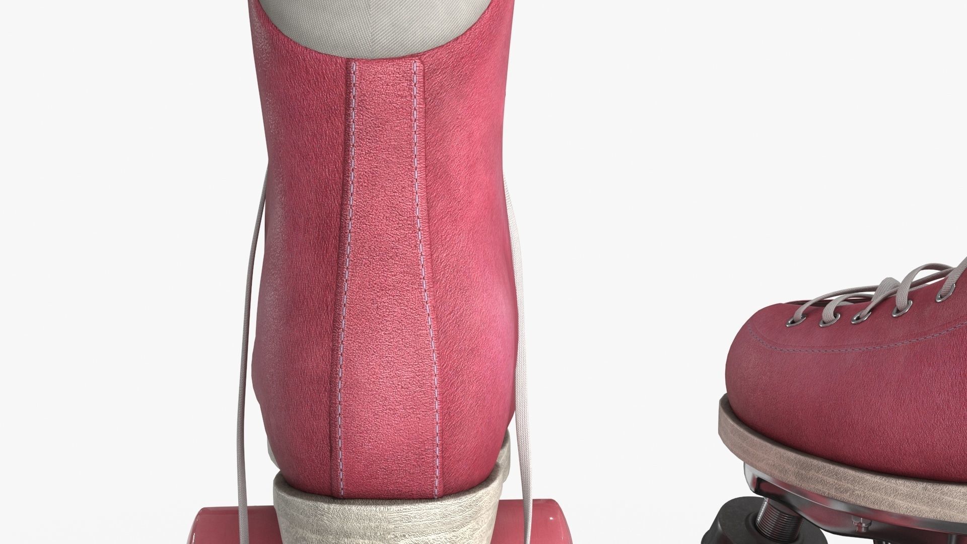 Roller Skates 3D model Low-poly 3D model_6