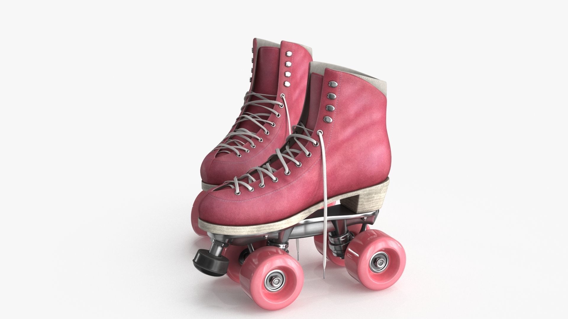 Roller Skates 3D model Low-poly 3D model_10