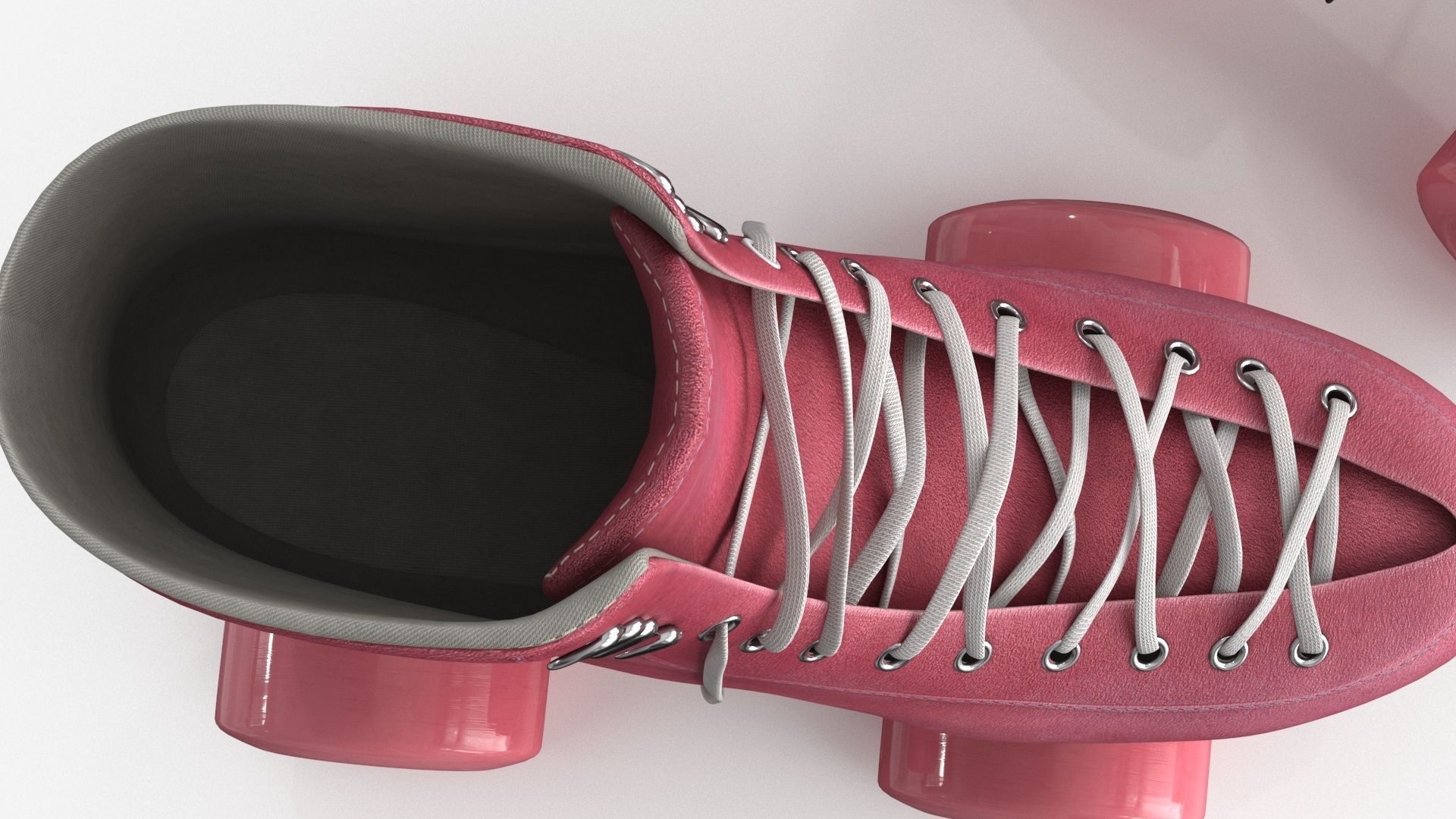 Roller Skates 3D model Low-poly 3D model_5