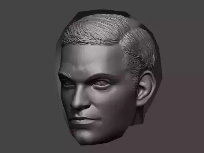 Tobey Maguire Head Sculpt for Custom Action Figures