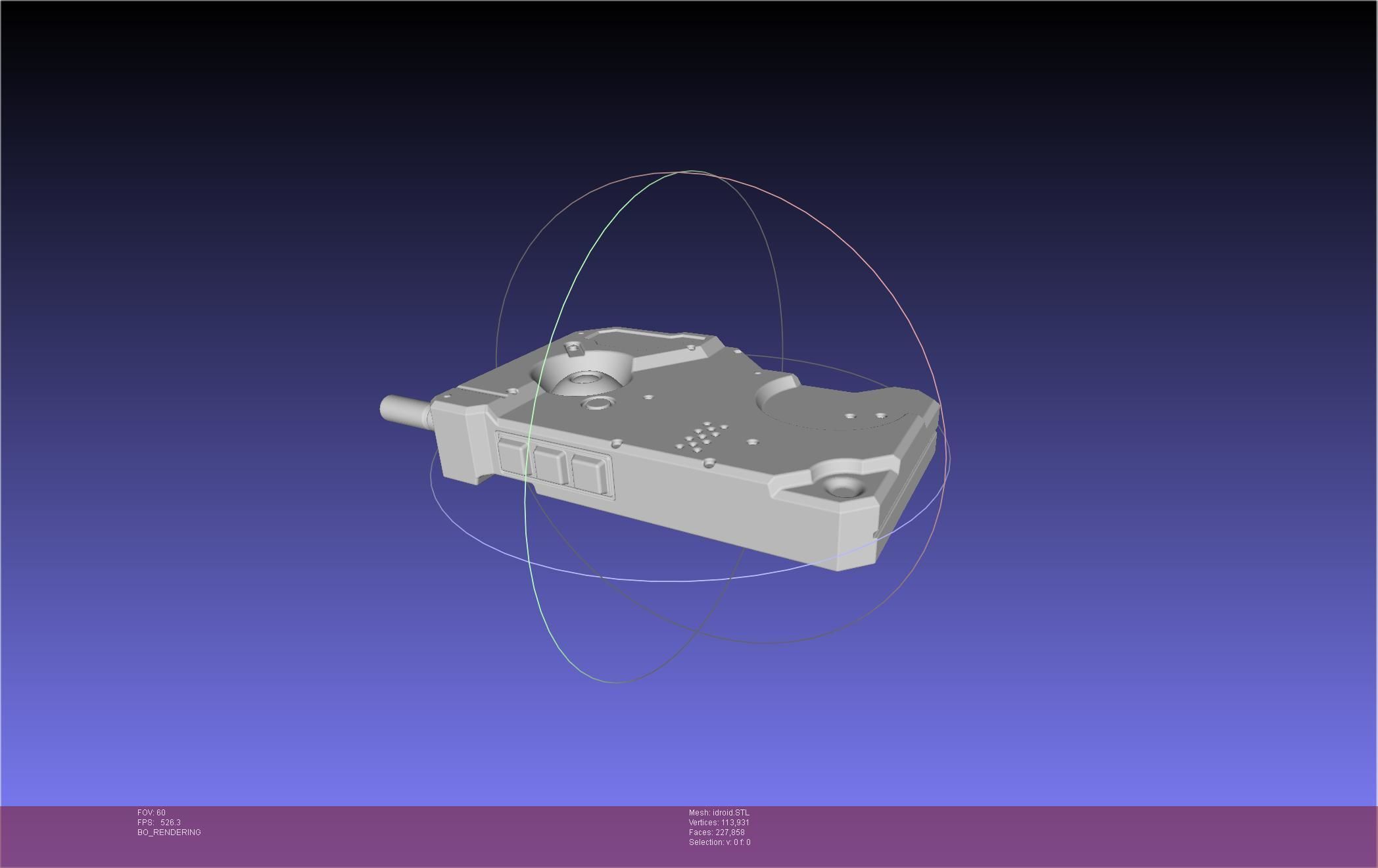 Metal Gear Solid V IDroid 3D print model_2