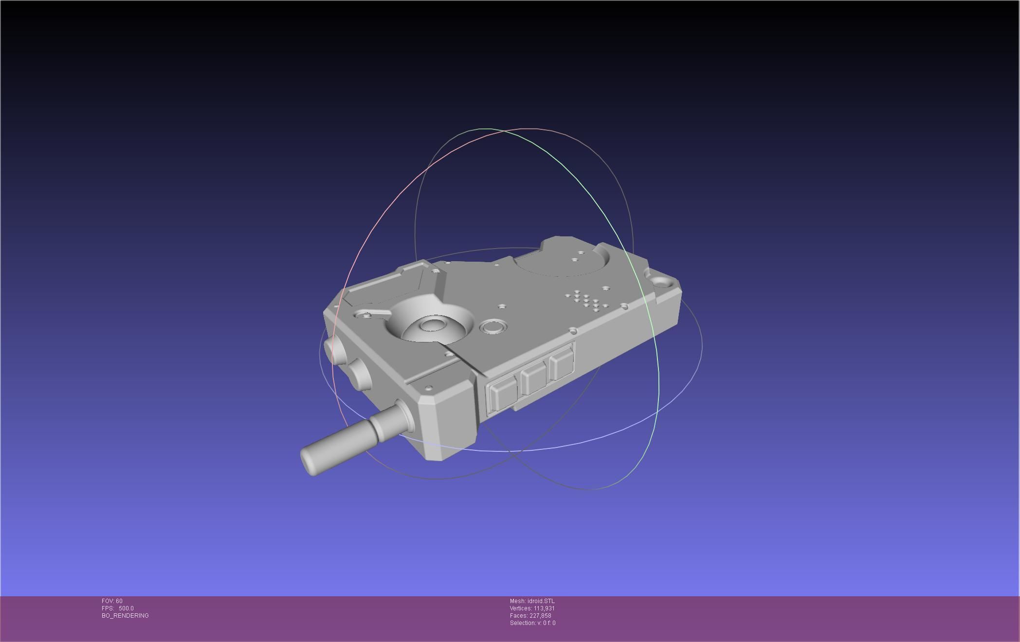 Metal Gear Solid V IDroid 3D print model_3