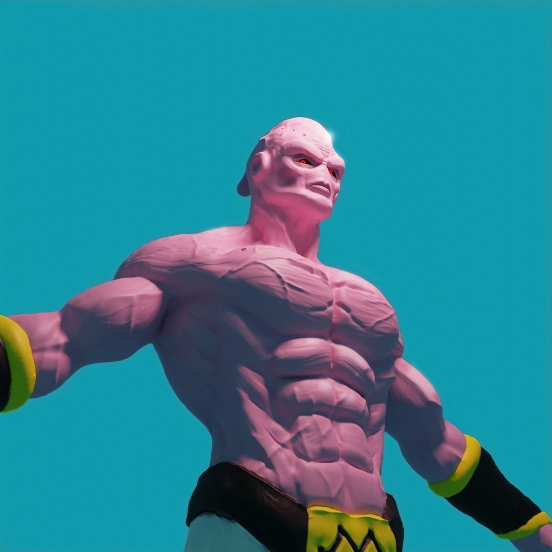 Majin Buu  Free 3D model_1