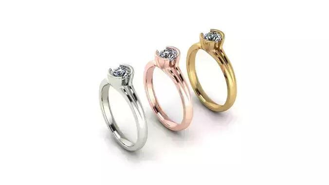 Special designed women solitaire ring