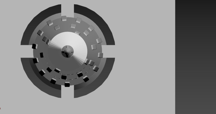 space center Baykonur Low-poly 3D model_15