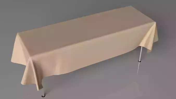 Cloth  Meeting Desk  Event Desk Tablecloth 185 cm x 60 cm h 75cm