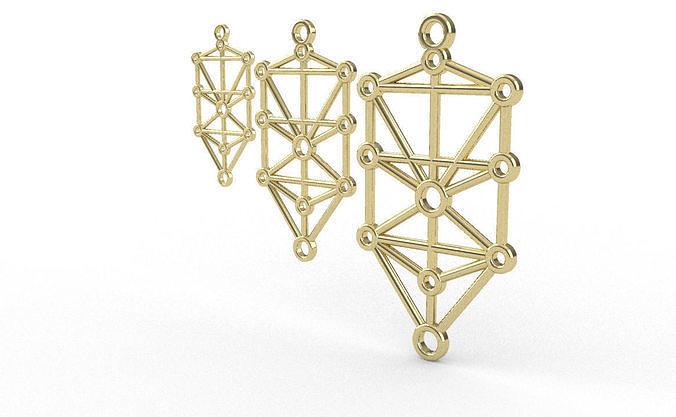 Klipod tree amulet 3D print model